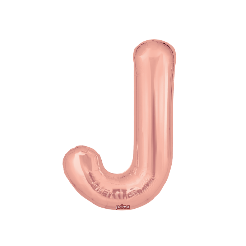 PRIMA 16" Rose Gold Foil Balloon Letter (2ct)