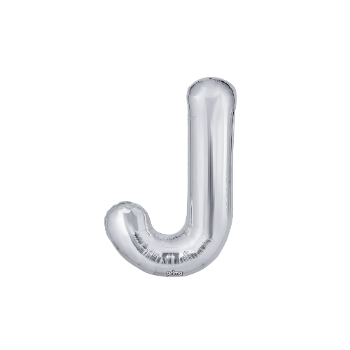 PRIMA 16" Silver Foil Balloon Letter (2ct)