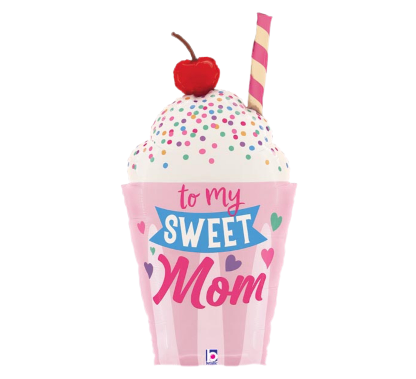 Betallic 35" Sweet Mom Milkshake Shape HMD