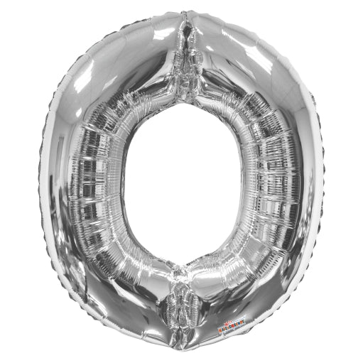 34" Silver Foil Balloon Letter