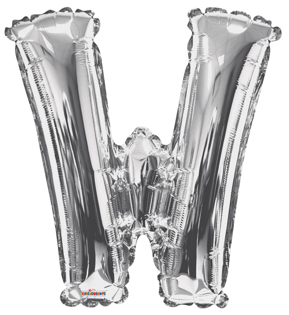 34" Silver Foil Balloon Letter