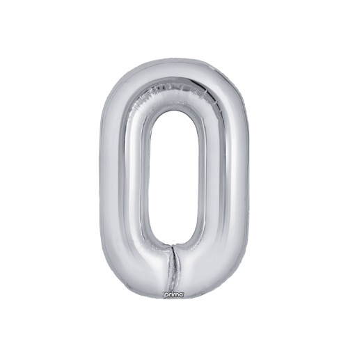PRIMA 16" Silver Foil Balloon Letter (2ct)