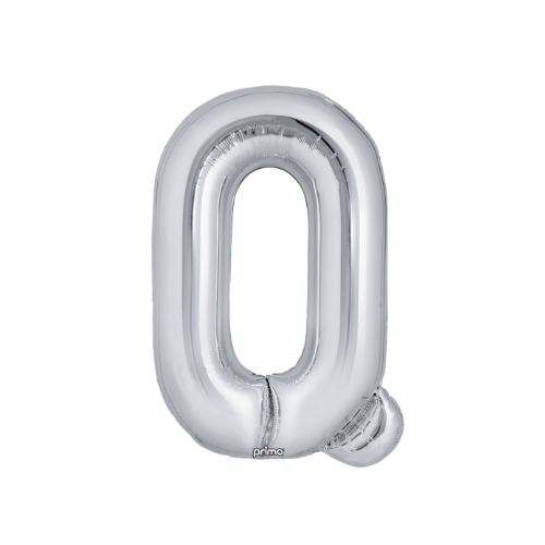 PRIMA 16" Silver Foil Balloon Letter (2ct)