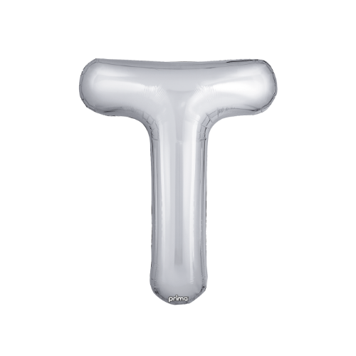 PRIMA 16" Silver Foil Balloon Letter (2ct)