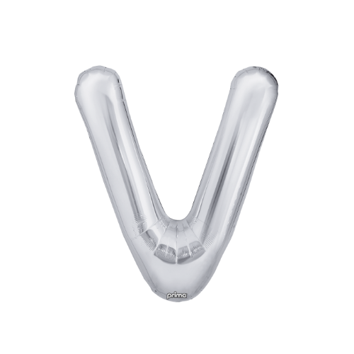 PRIMA 16" Silver Foil Balloon Letter (2ct)