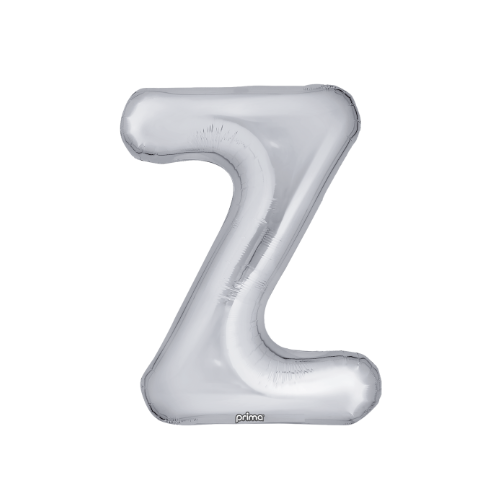 PRIMA 16" Silver Foil Balloon Letter (2ct)