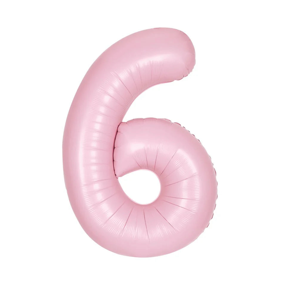 Party America 34" Pastel Pink Jumbo Numbers