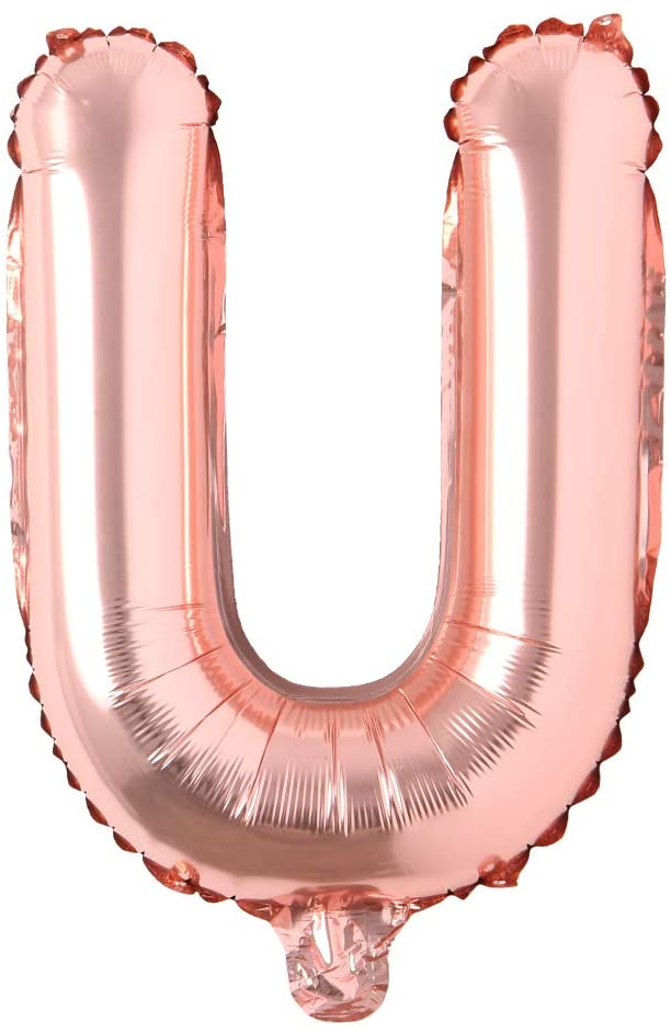 34" Rose Gold Letters