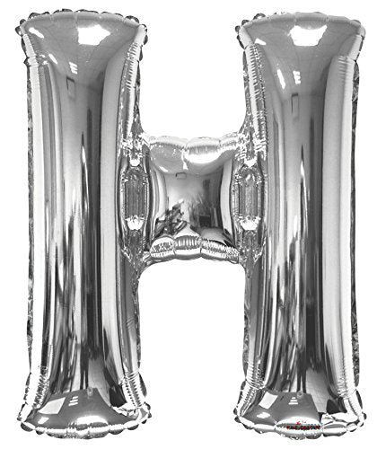 34" Silver Foil Balloon Letter