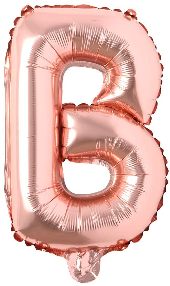 34" Rose Gold Letters