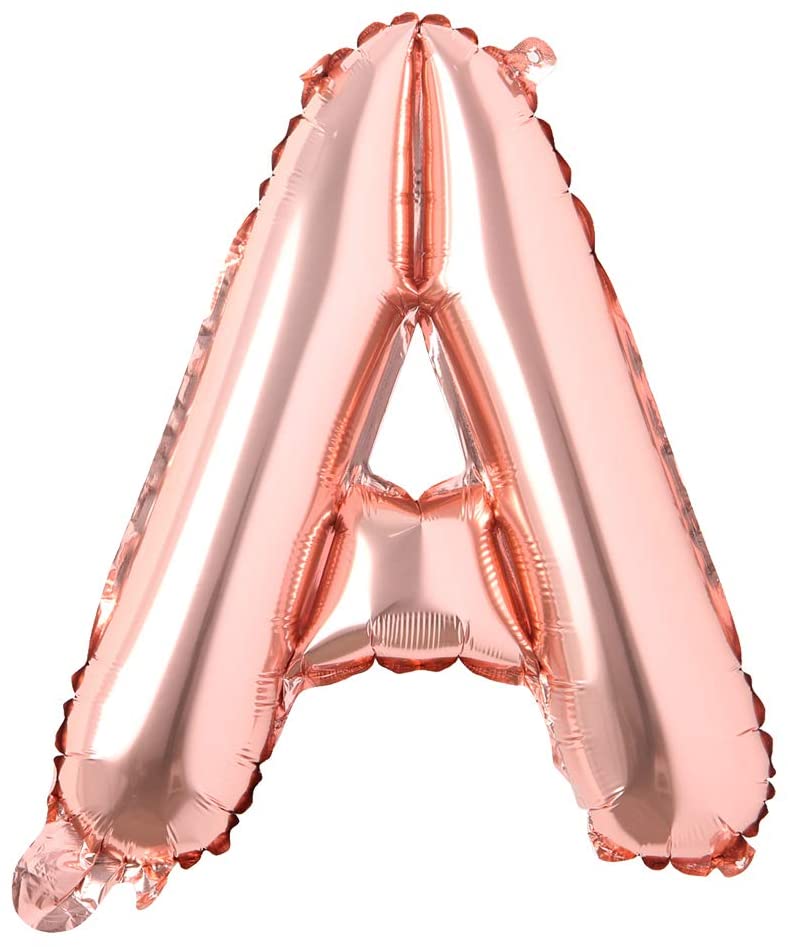 34" Rose Gold Letters