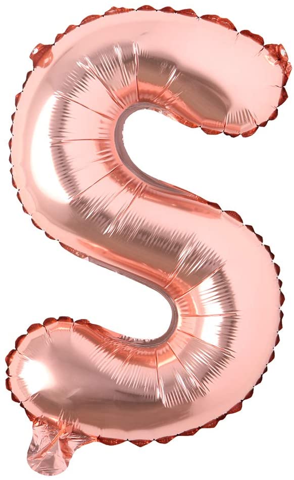 34" Rose Gold Letters