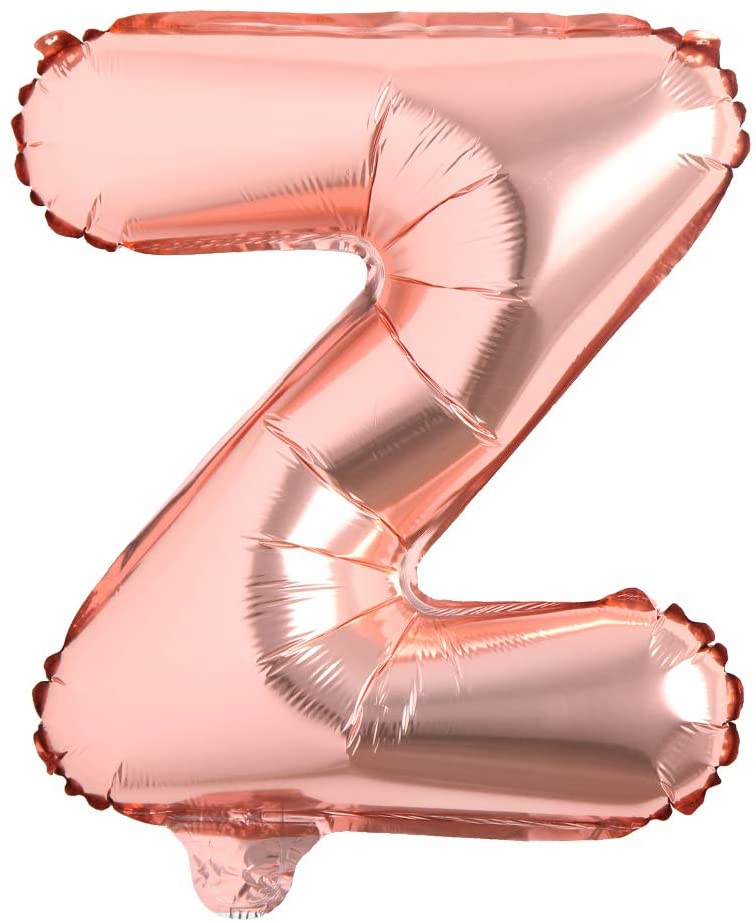 34" Rose Gold Letters