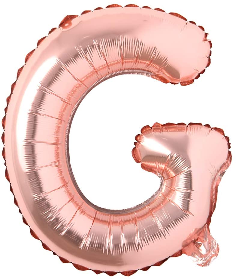 34" Rose Gold Letters