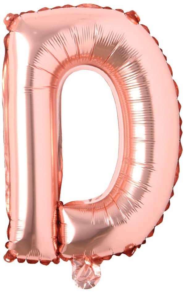 34" Rose Gold Letters