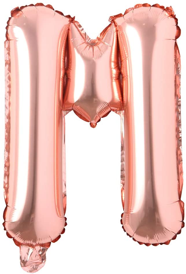 34" Rose Gold Letters
