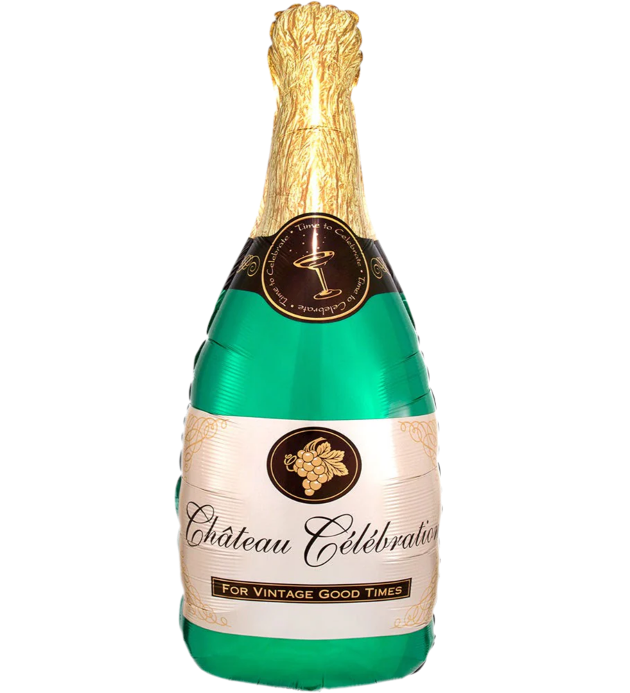 Anagram 36" Champagne Bottle Balloon