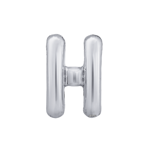 PRIMA 16" Silver Foil Balloon Letter (2ct)