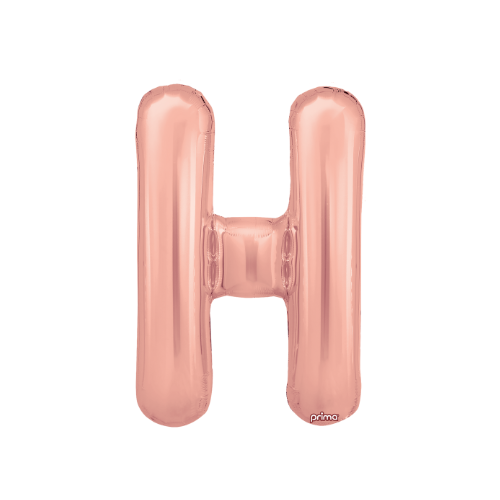 PRIMA 16" Rose Gold Foil Balloon Letter (2ct)