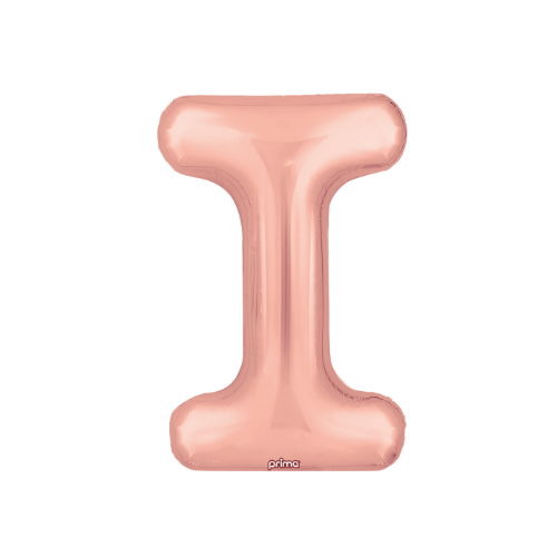 PRIMA 16" Rose Gold Foil Balloon Letter (2ct)