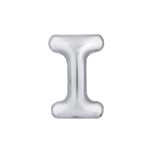 PRIMA 16" Silver Foil Balloon Letter (2ct)
