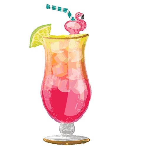 Anagram 41" Let's Flamingle Tropical Drink