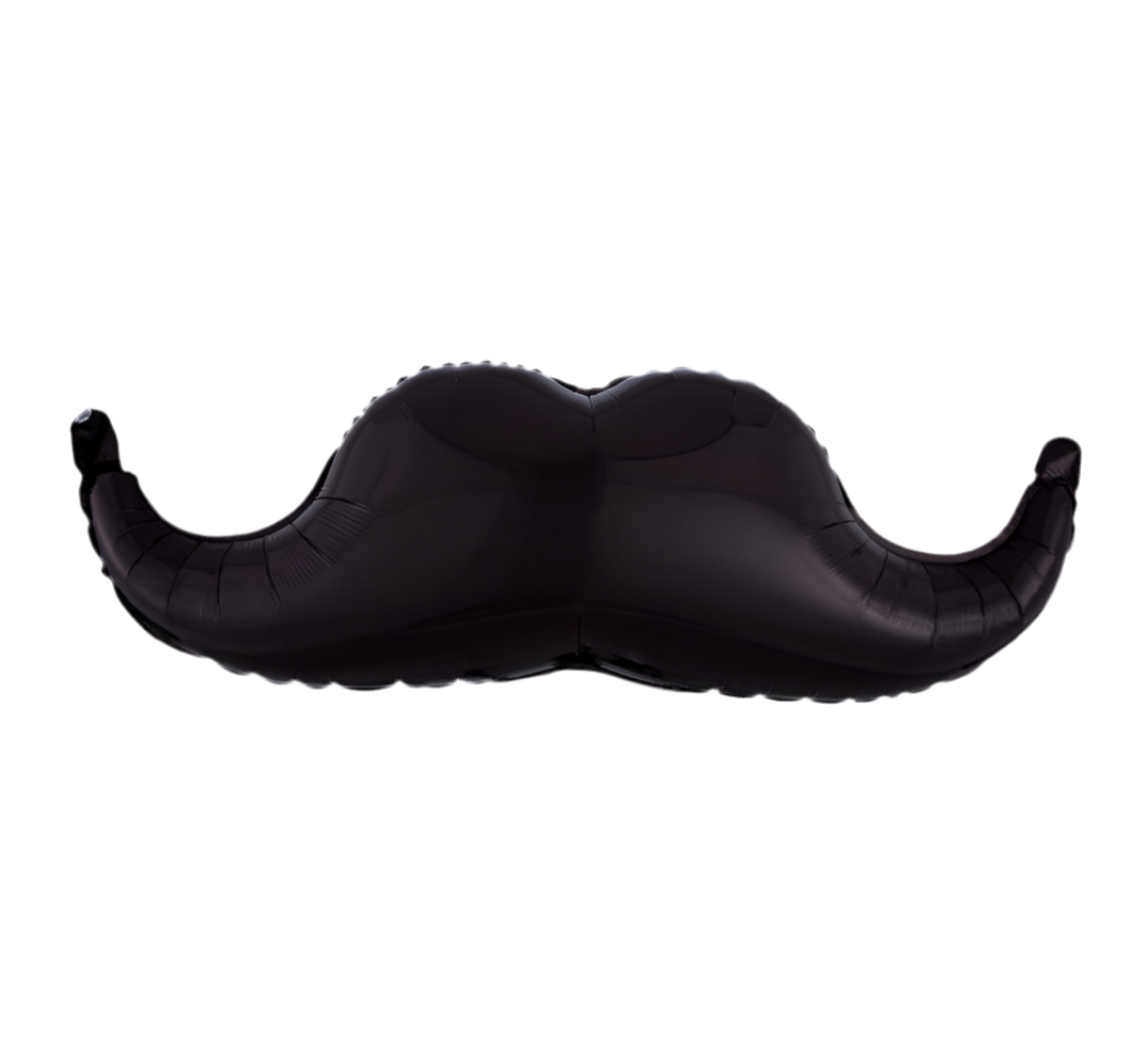 Anagram 35" Black Mustache