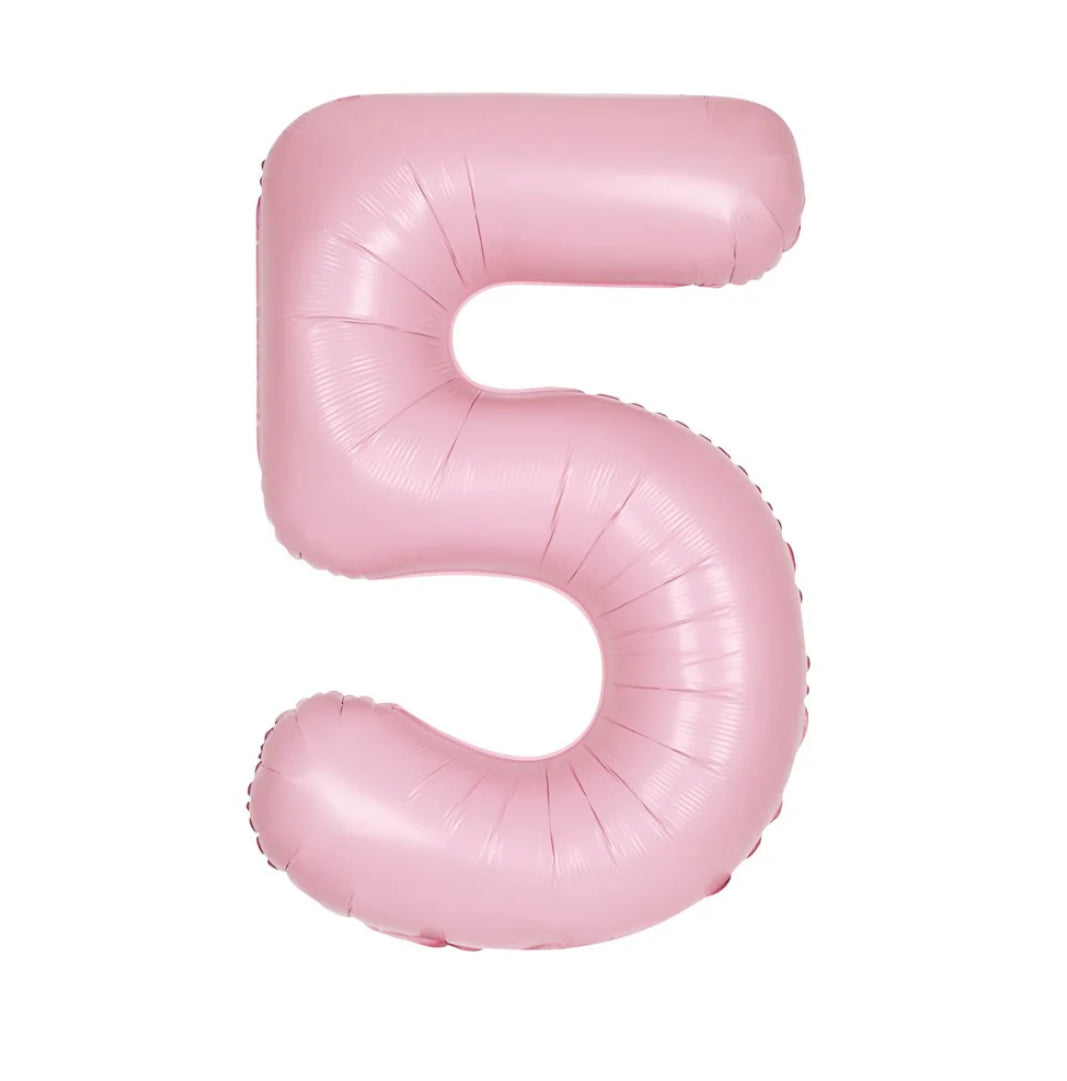 Party America 34" Pastel Pink Jumbo Numbers