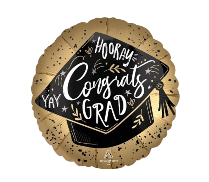 Anagram 28" Satin Grad Achievement