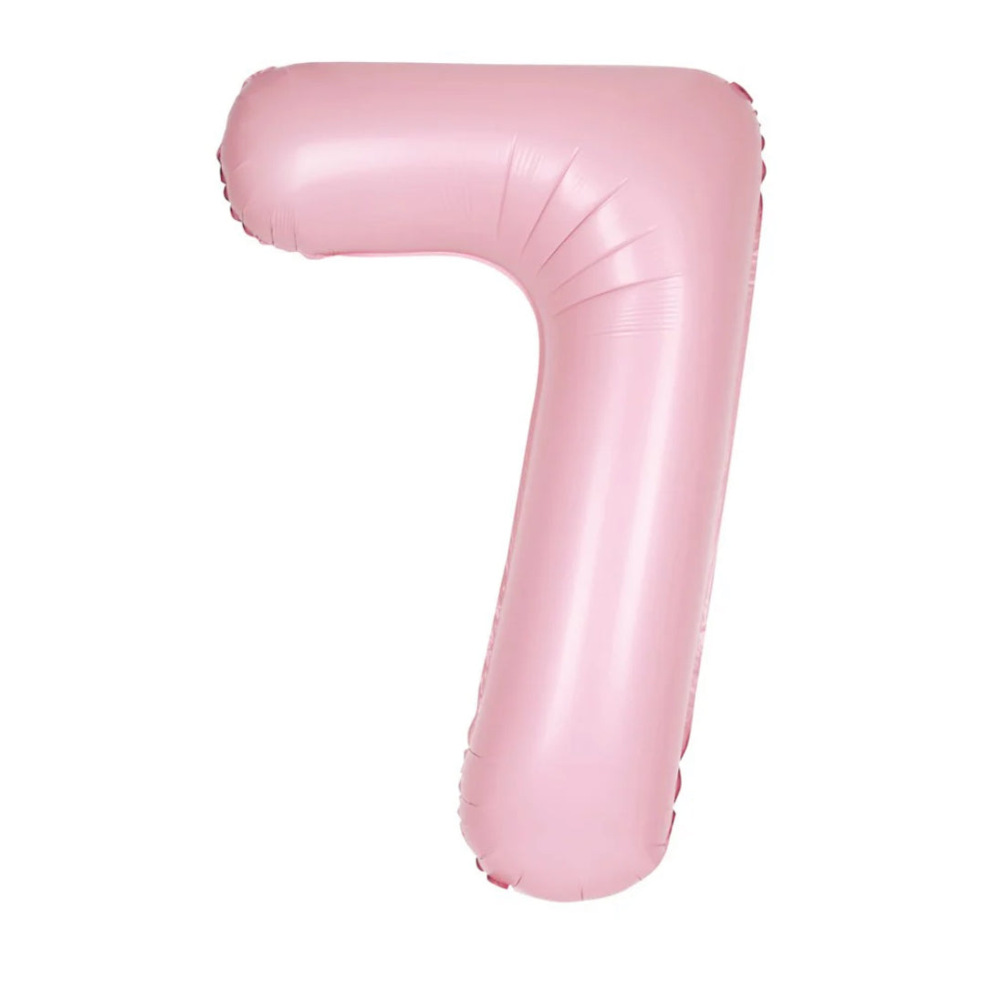 Party America 34" Pastel Pink Jumbo Numbers