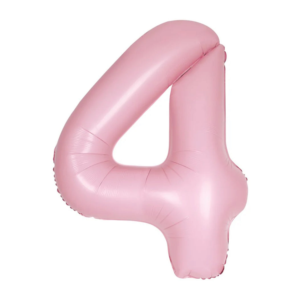 Party America 34" Pastel Pink Jumbo Numbers