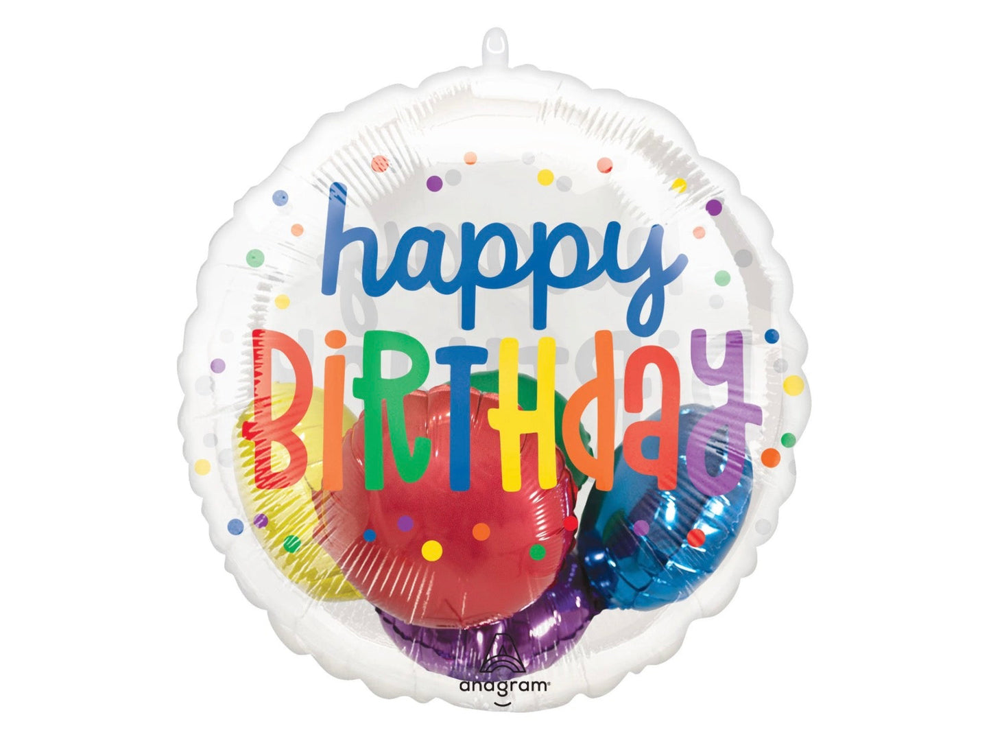 Anagram 20” Birthday Party Insiders Balloon