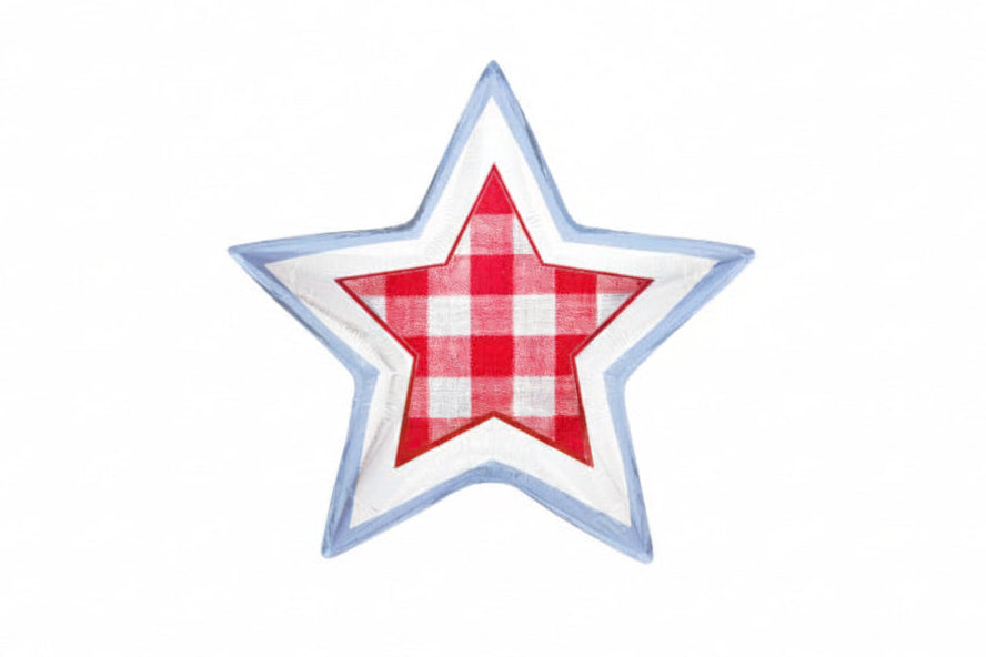 TUFTEX 24” USA Gingham Star