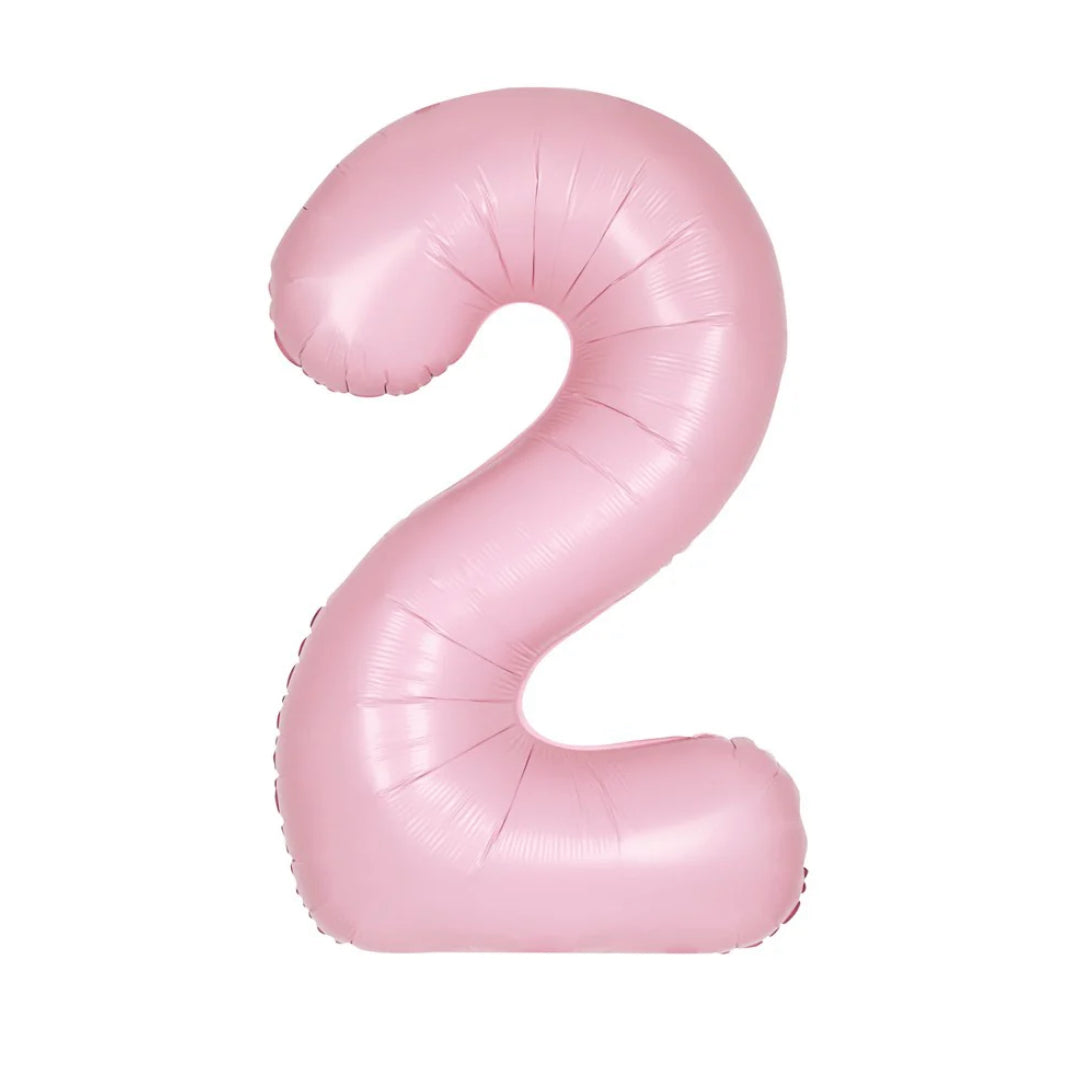 Party America 34" Pastel Pink Jumbo Numbers