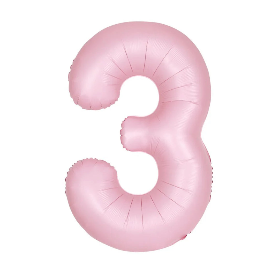 Party America 34" Pastel Pink Jumbo Numbers