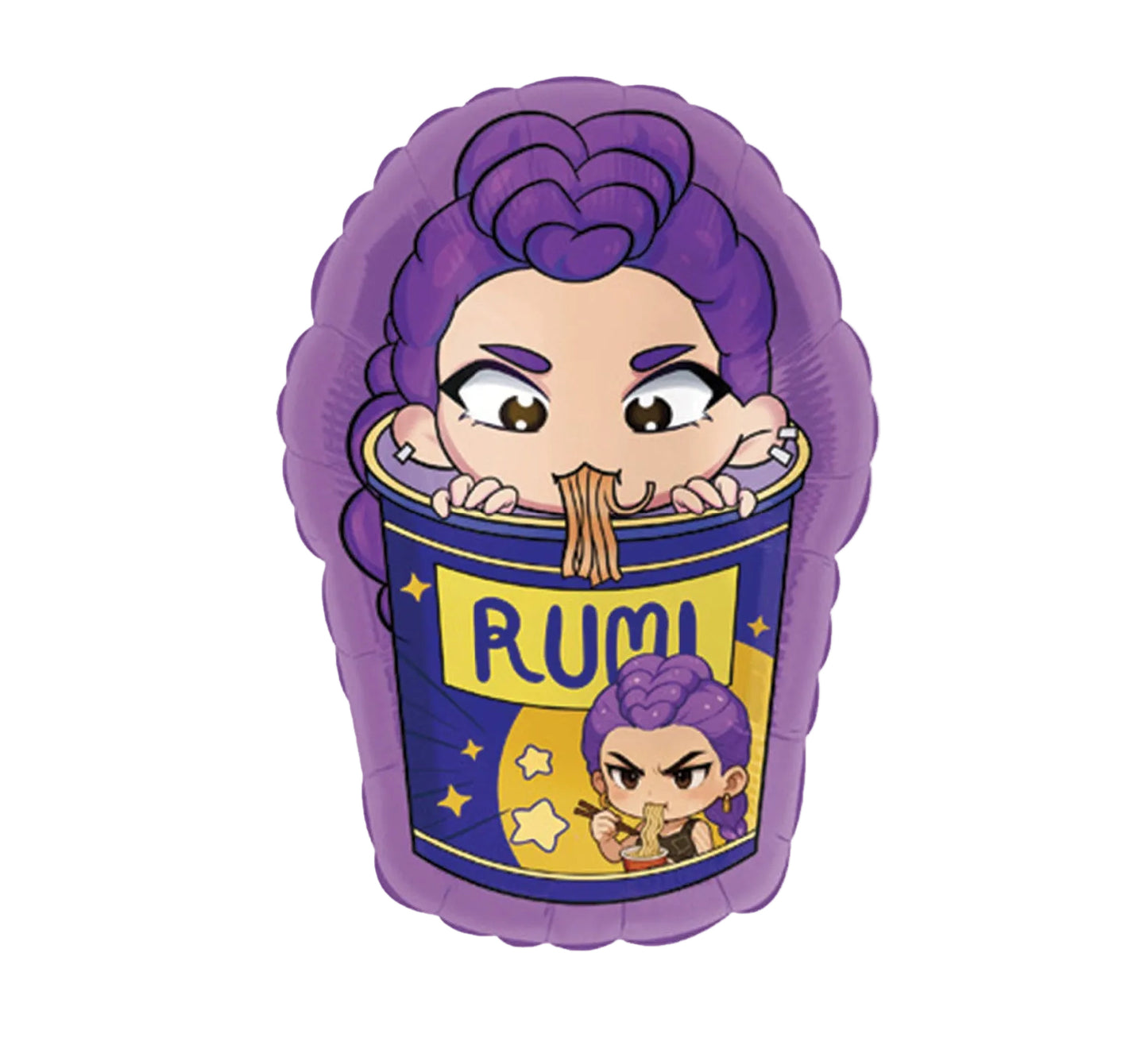 33" Kpop Demon Hunters Huntrix Rumi Foil Balloon (Flat)