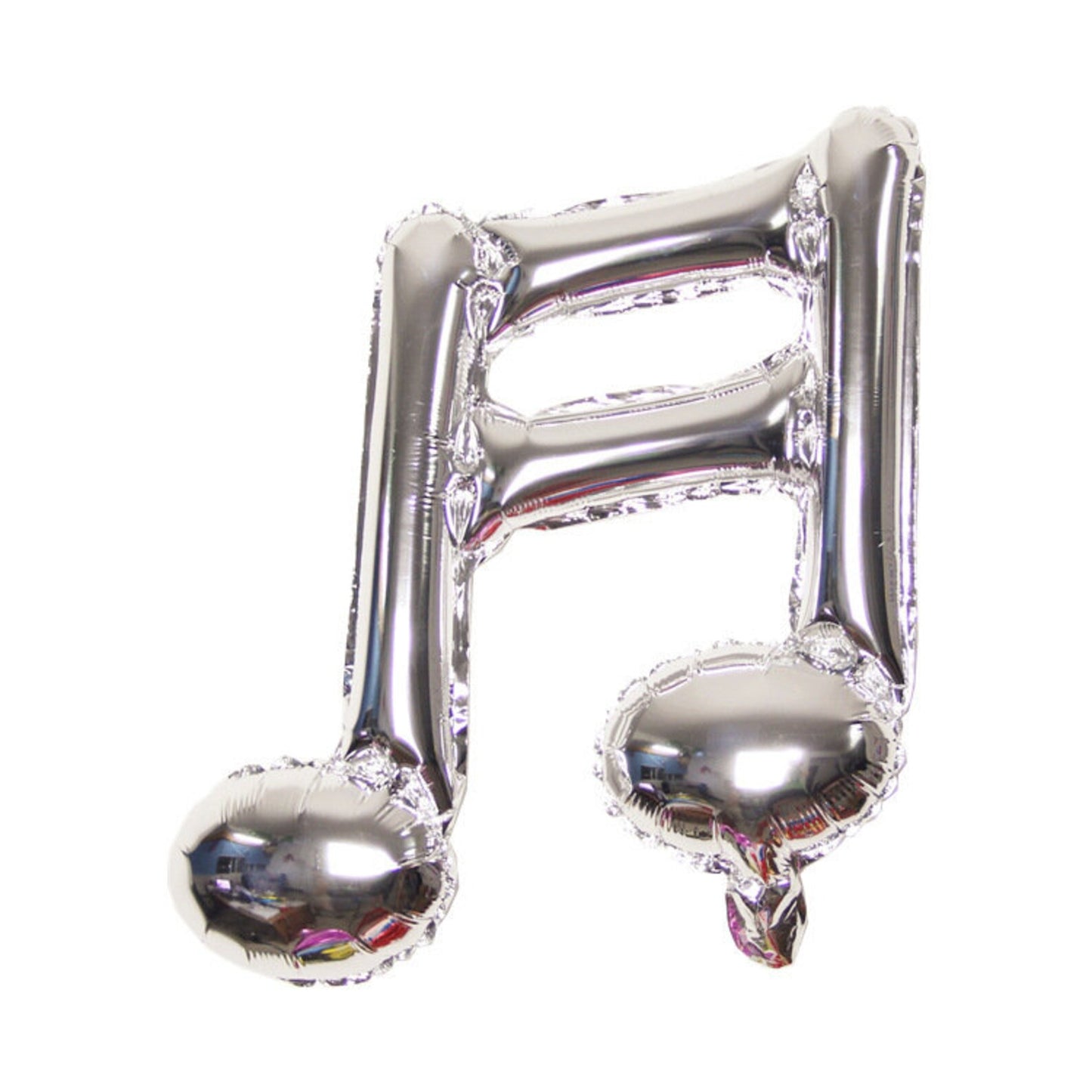 18” Silver Musical Note Balloon (AIR-FILL ONLY / FLAT)