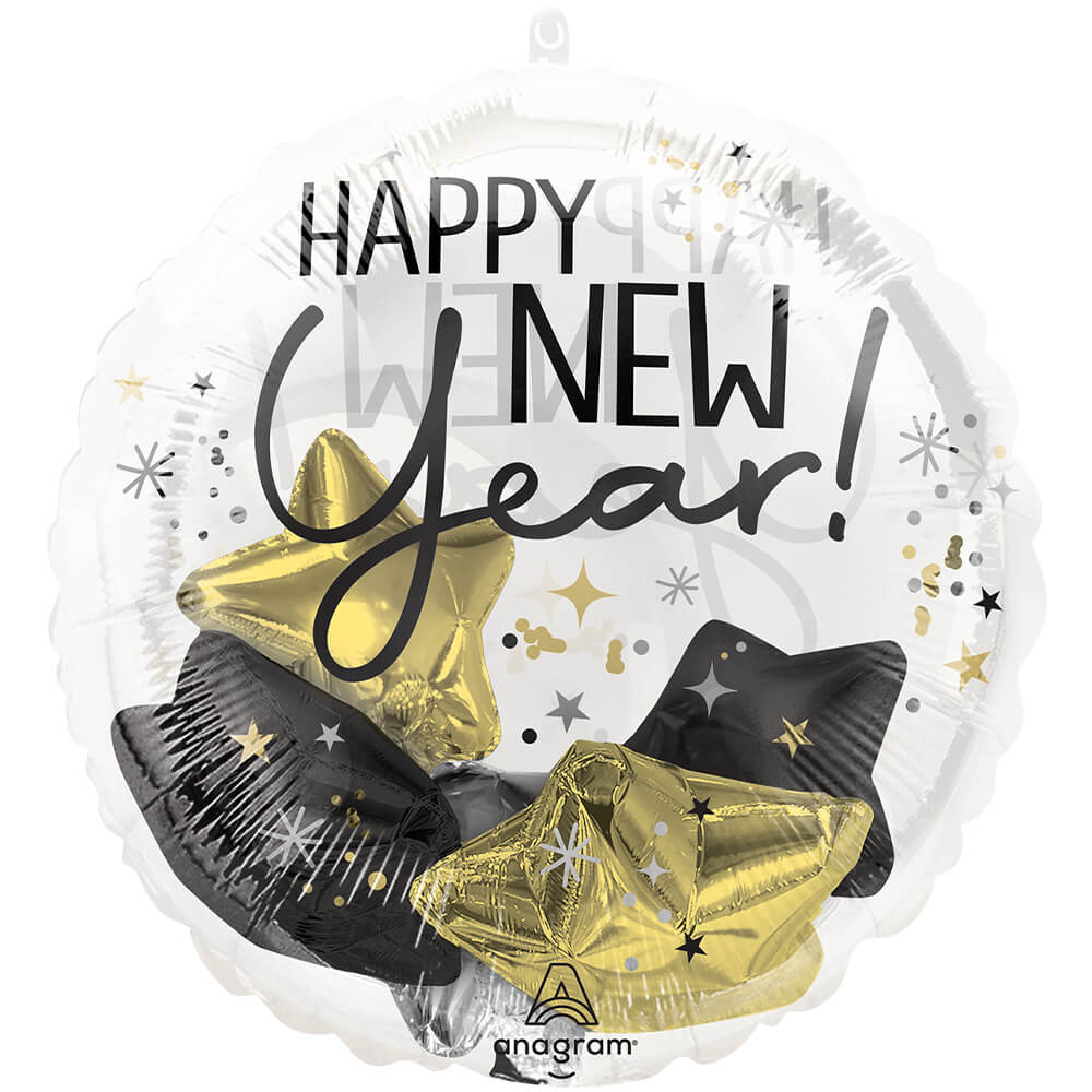 Anagram 20” Bubbly New Year Insiders Balloon