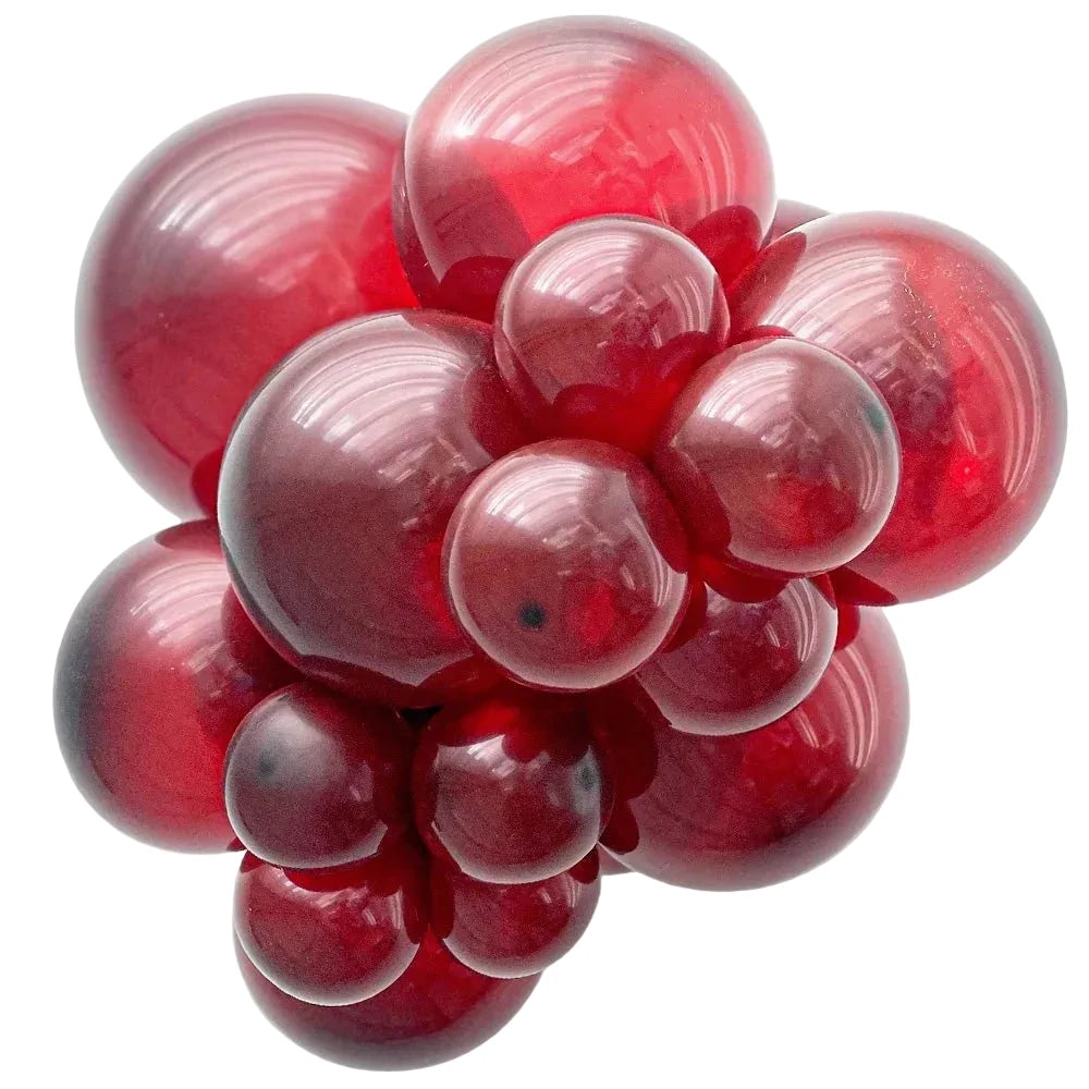 TUFTEX 24" Latex Crystal Burgundy 3ct