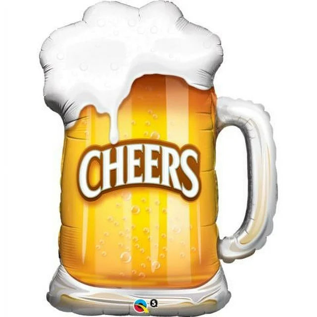 Qualatex 35" Cheers Beer Mug Balloon