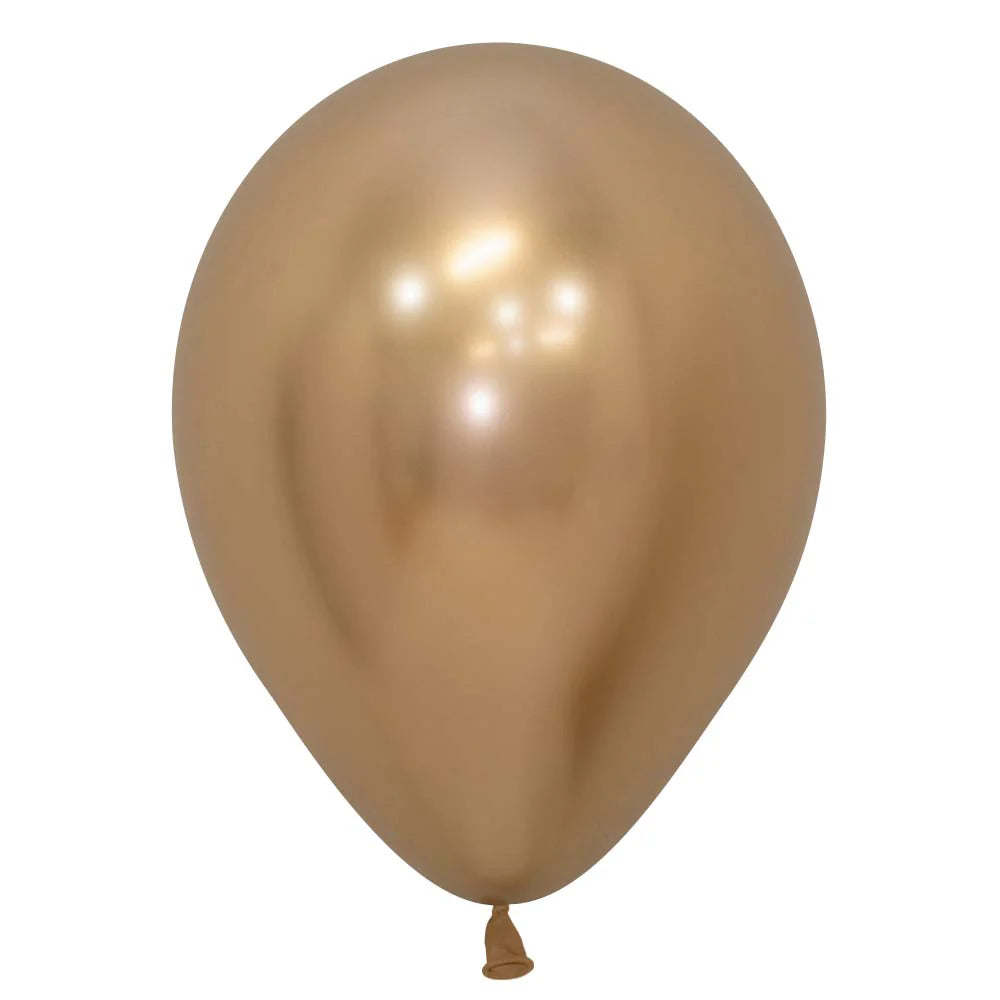 Sempertex 5" Latex Reflex Gold 50ct
