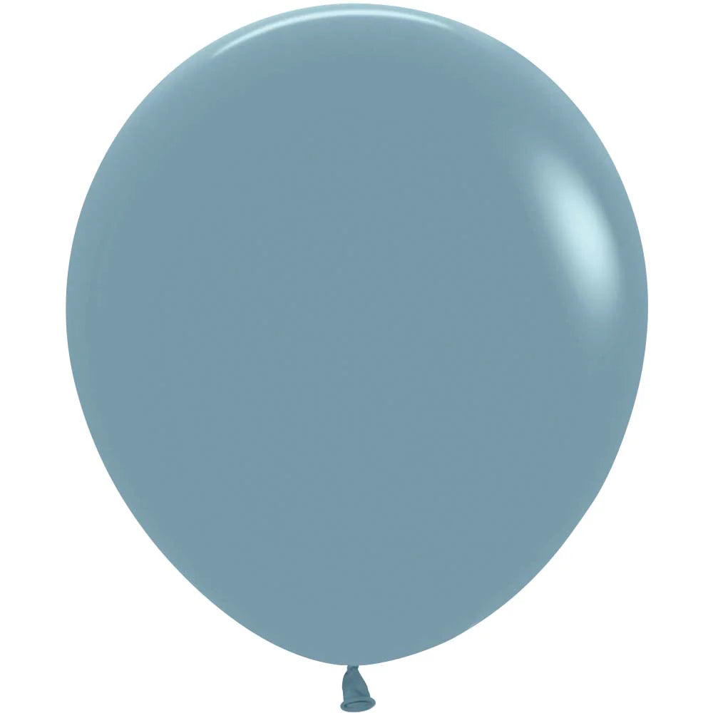 Sempertex 18" Pastel Dusk Blue 6ct