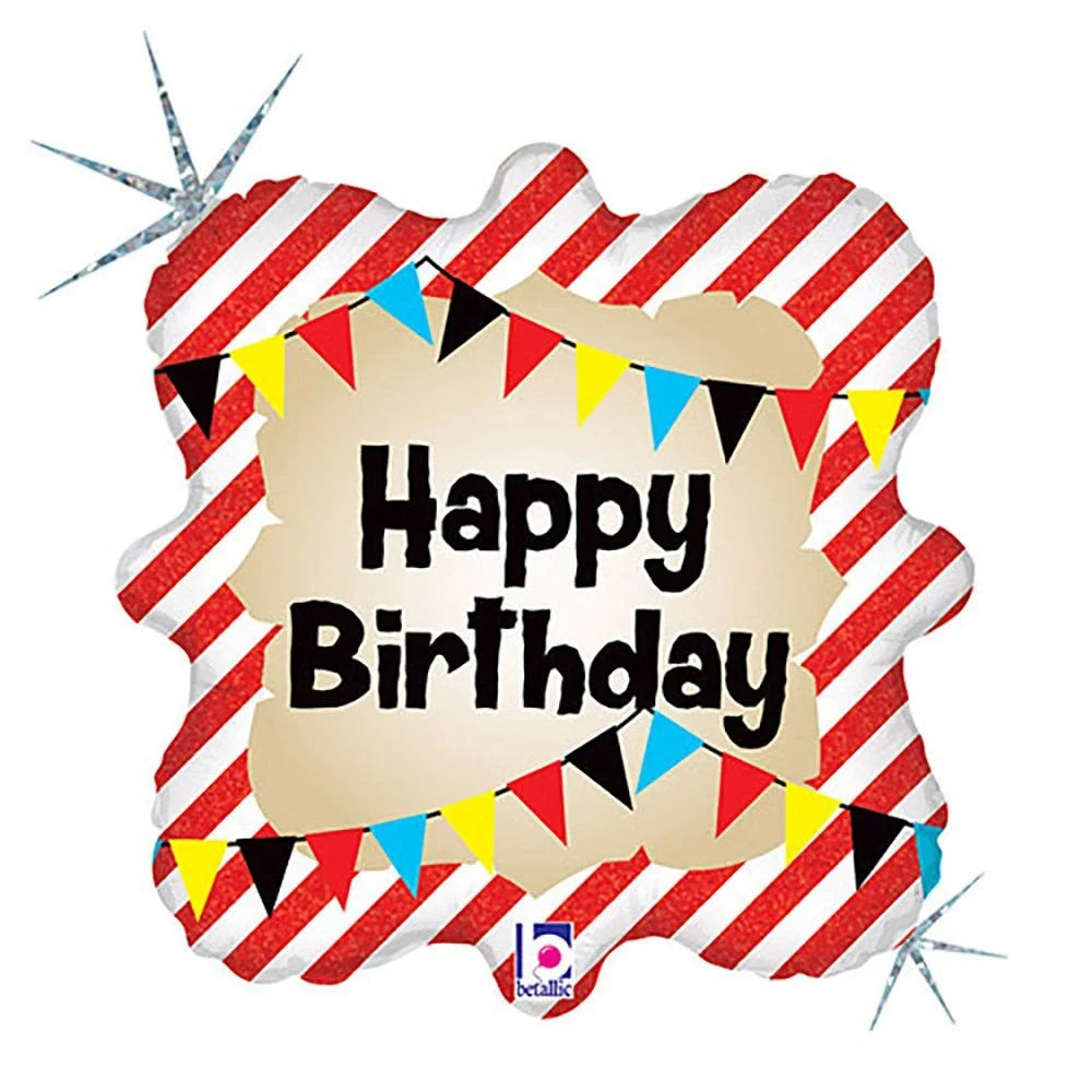 Betallic 18" Pirate Birthday Balloon