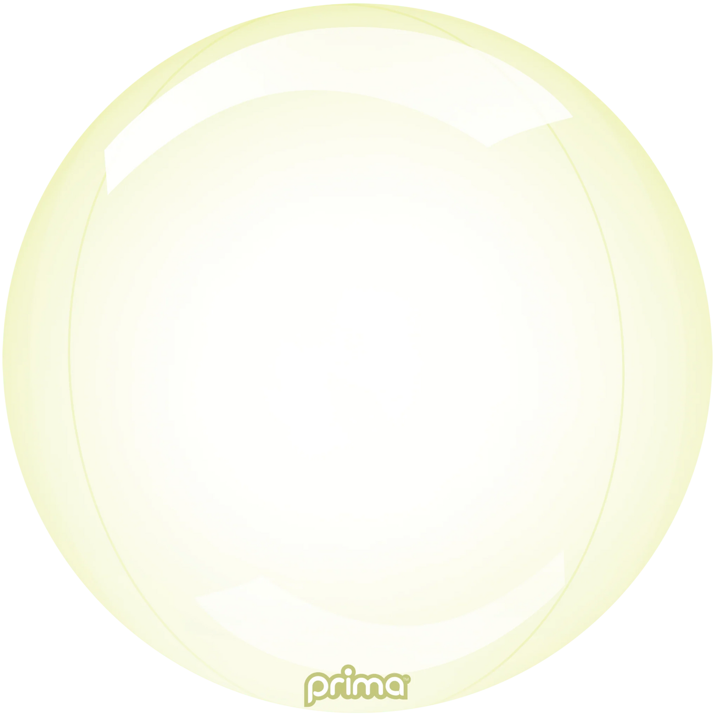PRIMA 18" Yellow Glass Sphere™