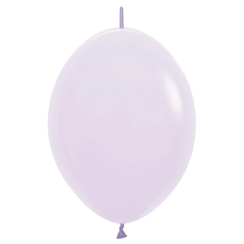 SEMPERTEX 6" Link-o-loon Pastel Matte Lilac 50ct