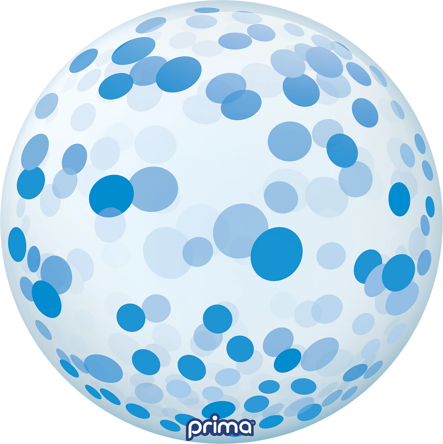 PRIMA 20" Blue Confetti Sphere™