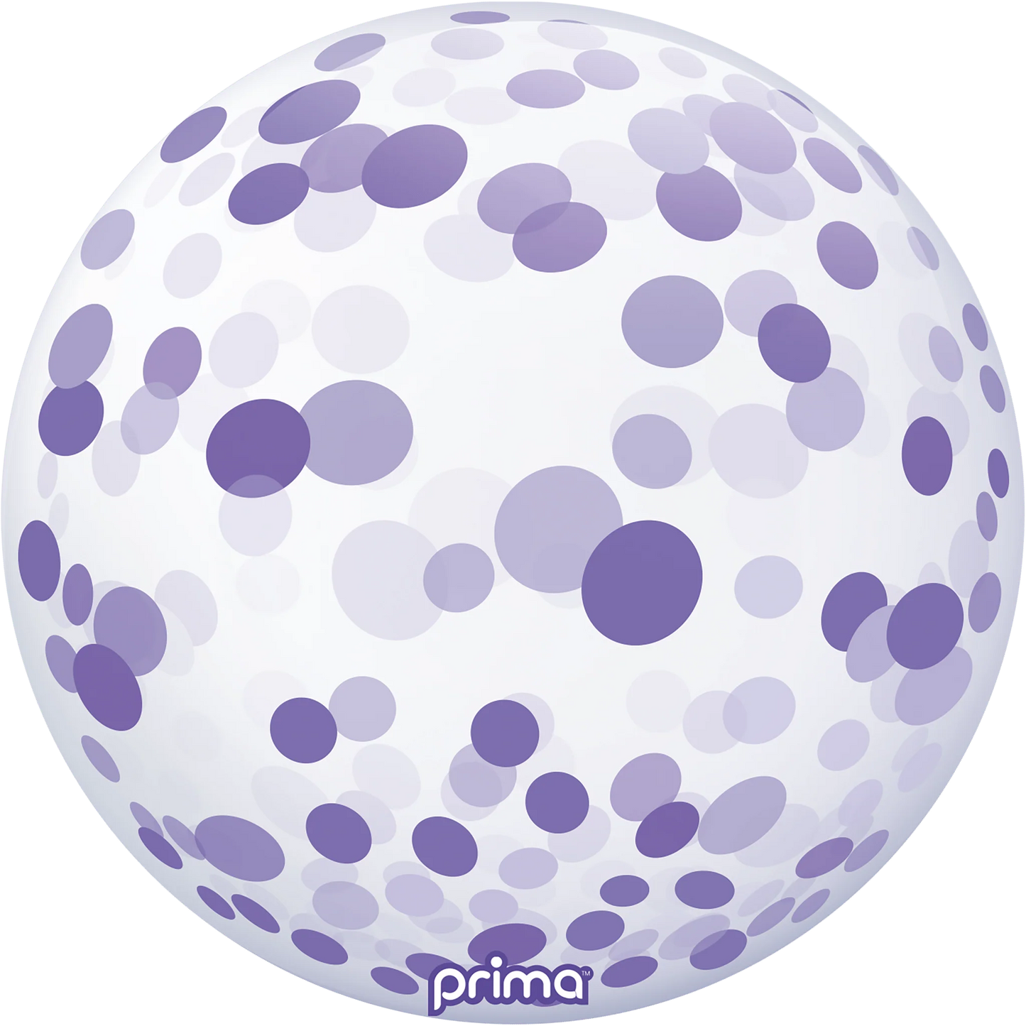 PRIMA 20" Purple Confetti Sphere™