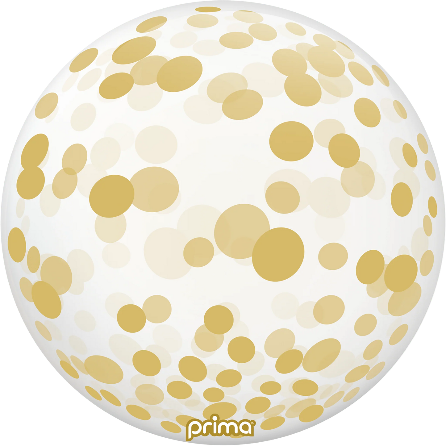 PRIMA 20" Gold Confetti Sphere™