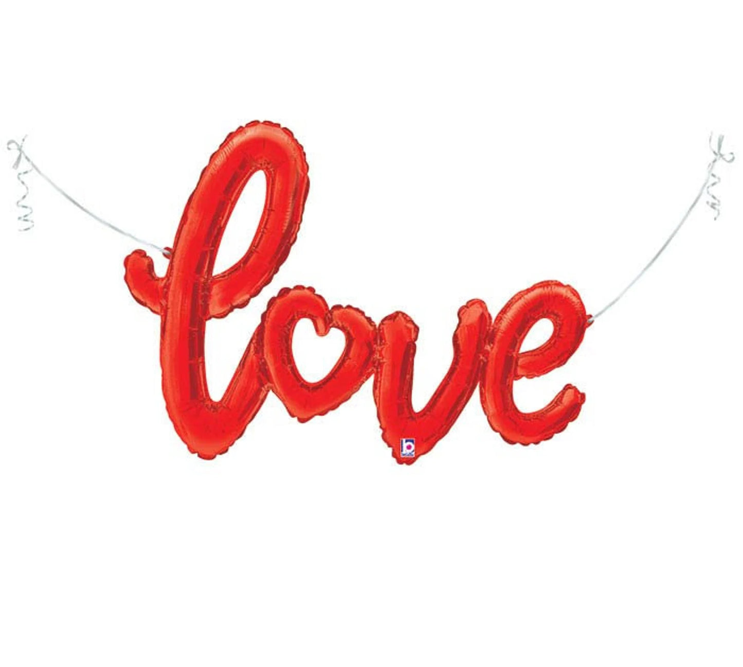 Betallic 47” Love Script Balloon (Air Fill only)