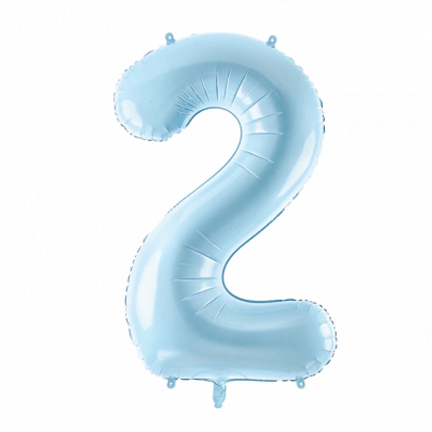 Party America 34" Pastel Blue Jumbo Numbers